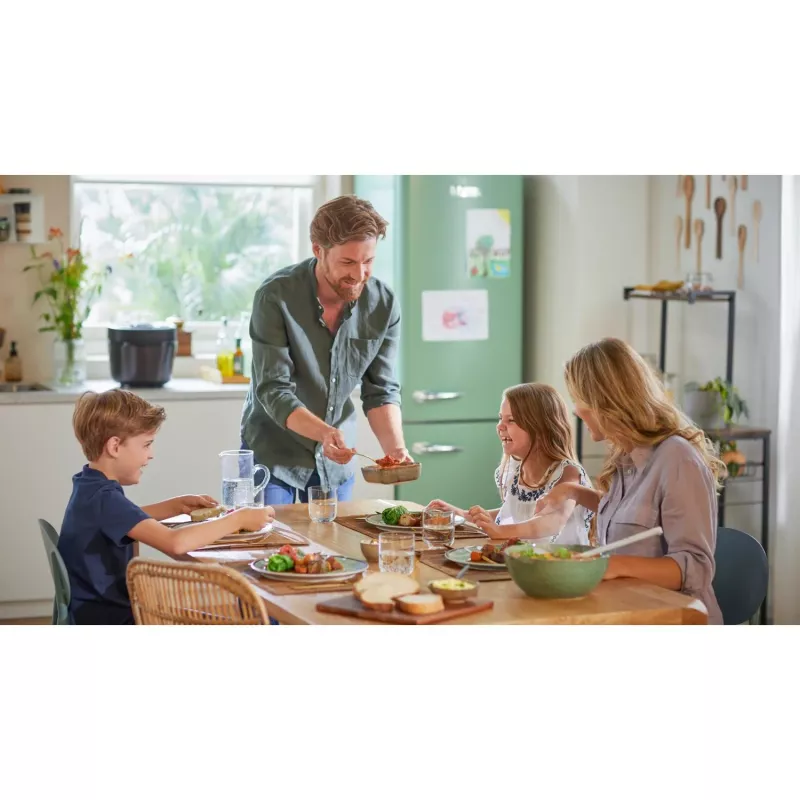 Elektrinė viryklė-slėginė Philips HD2151/40 — 5 l, 1000 W, 34 automatinės programos, juoda