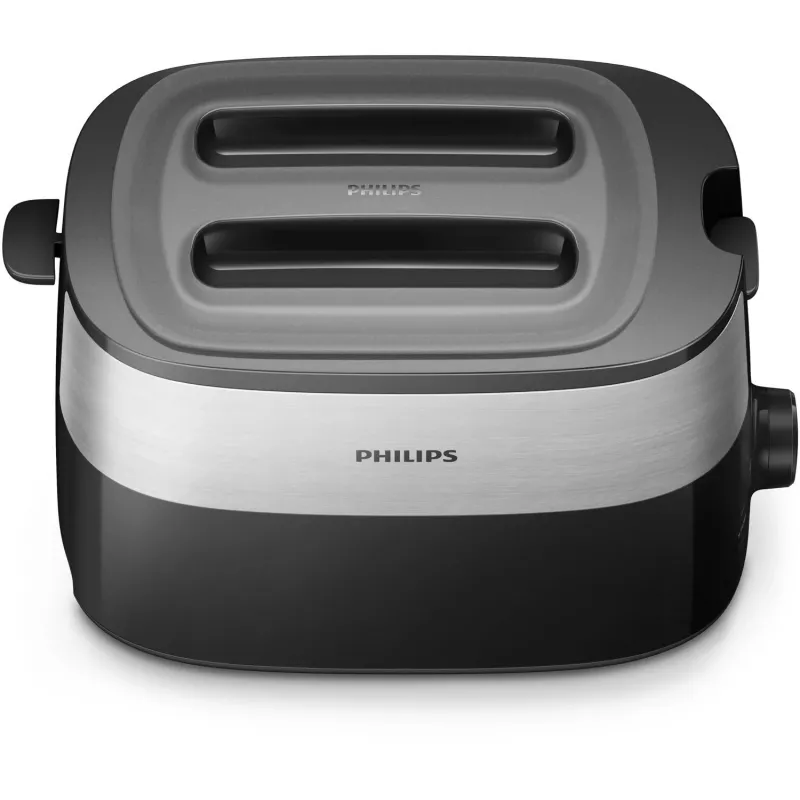 Philips Daily Collection HD2517/90 skrudintuvas 8 2 riekėms 900 W Juoda, Sidabrinė