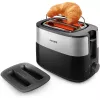 Philips Daily Collection HD2517/90 skrudintuvas 8 2 riekėms 900 W Juoda, Sidabrinė