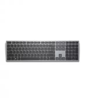 DELL Pro Plus klaviatūra - KB700 - rusiška (QWERTY), pilno dydžio (100 %), belaidė, RF belaidė + Bluetooth, QWERTY, pilka