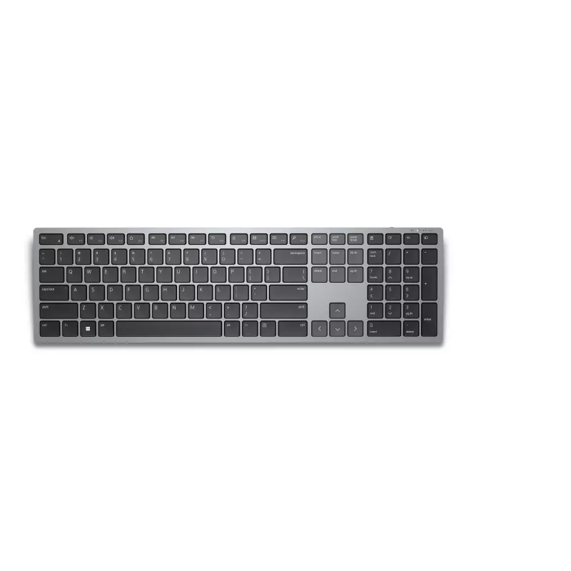 DELL Pro Plus klaviatūra - KB700 - rusiška (QWERTY), pilno dydžio (100 %), belaidė, RF belaidė + Bluetooth, QWERTY, pilka