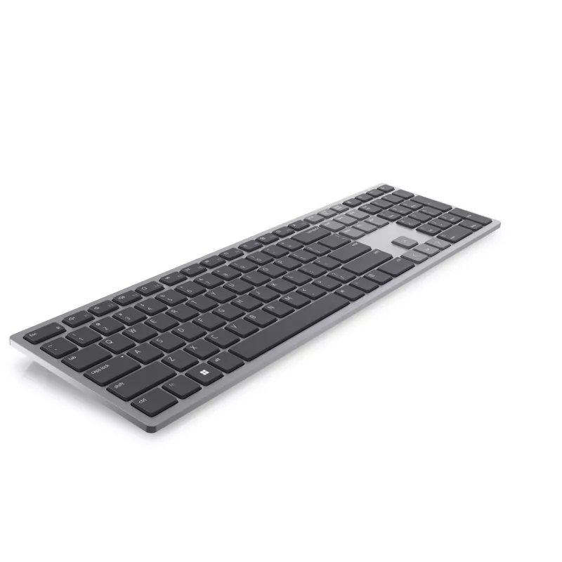 DELL Pro Plus klaviatūra - KB700 - rusiška (QWERTY), pilno dydžio (100 %), belaidė, RF belaidė + Bluetooth, QWERTY, pilka
