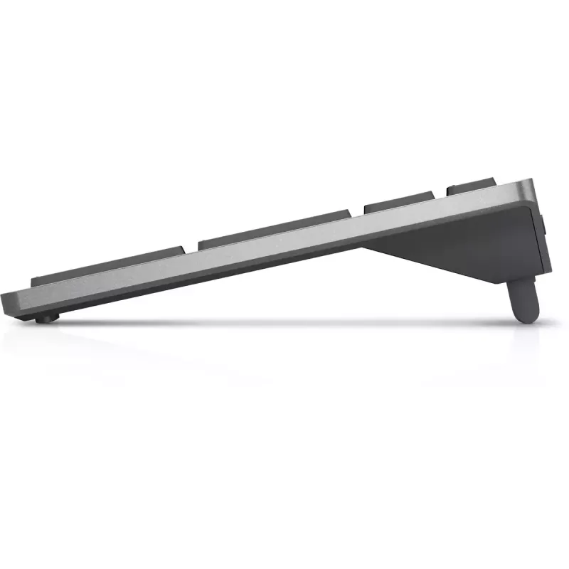 Klaviatūra DELL KB740 Office RF Wireless + Bluetooth QWERTY US International pilka juoda