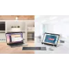 Klaviatūra DELL KB740 Office RF Wireless + Bluetooth QWERTY US International pilka juoda