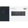 Klaviatūra DELL KB740 Office RF Wireless + Bluetooth QWERTY US International pilka juoda
