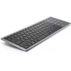 Klaviatūra Dell Pro Plus Compact KB740 — pilno dydžio (100%), RF belaidė + Bluetooth, rusiška QWERTY, juoda/pilka