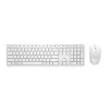 DELL Pro klaviatūra ir pelė - KM5221W - US International (QWERTY) - balta
