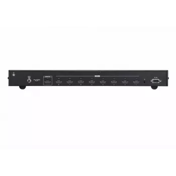 ATEN 8 prievadų tikras 4K HDMI jungiklis, HDMI, metalinis, juodas, 60 Hz, 3 m, 1920 x 1080 (HD 1080), 3840 x 2160, 4096 x 2160