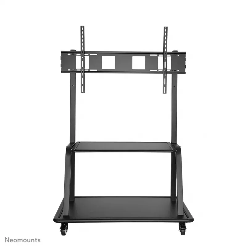 Neomounts NS-M4000Juoda TV vežimėlis 60–105 col., juodas, stacionarus grindų stovas, plienas, 150 kg, 152,4 cm (60 col.), 2,67 m (105 col.)