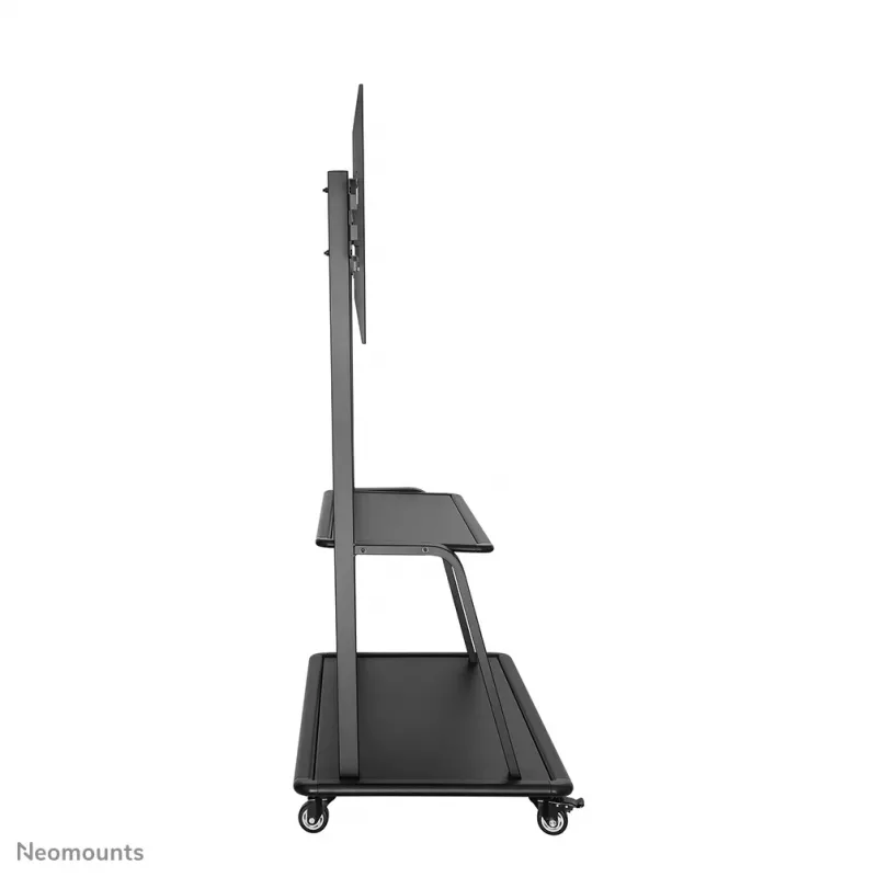 Neomounts NS-M4000Juoda TV vežimėlis 60–105 col., juodas, stacionarus grindų stovas, plienas, 150 kg, 152,4 cm (60 col.), 2,67 m (105 col.)