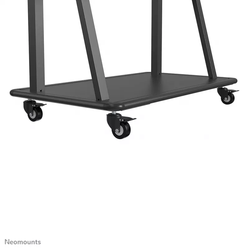 Neomounts NS-M4000Juoda TV vežimėlis 60–105 col., juodas, stacionarus grindų stovas, plienas, 150 kg, 152,4 cm (60 col.), 2,67 m (105 col.)
