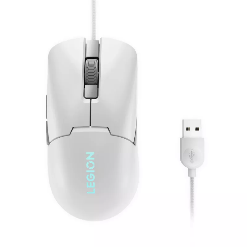 Lenovo GY51H47351 pelė, žaidimams, dešiniarankiams, USB Type-A, optinė, 8000 DPI