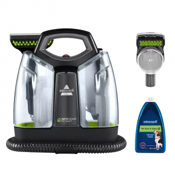 Bissell SpotClean Pet Select kilimų valymo mašina Rankinė Gilus Juoda, Žalia, Skaidri