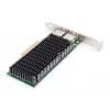DIGITUS Ethernet serverio adapteris - 10 Gbps dviejų prievadų PCIe x8. Intel X540 BT2