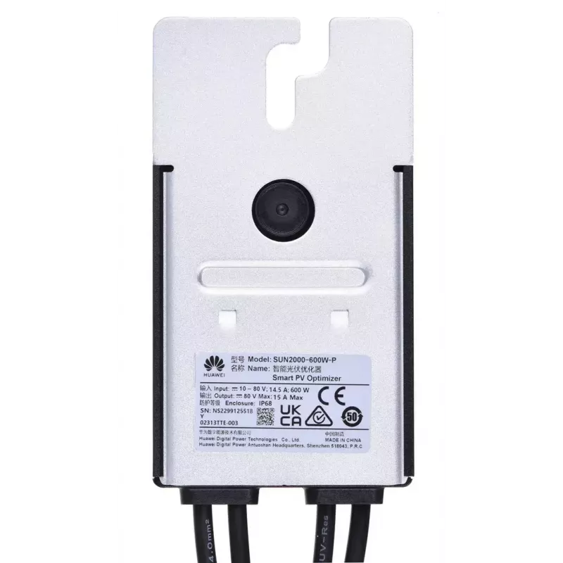 “HUAWEI Smart PV Optimizer” SUN2000-600W-P, 600 W išėjimo galia, modulio lygio galios optimizatorius