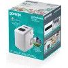 Gorenje IMD1200W ledo kubelių gaminimo aparatas Nešiojamas ledo kubelių gaminimo aparatas 12 kg/24h 120 W Balta