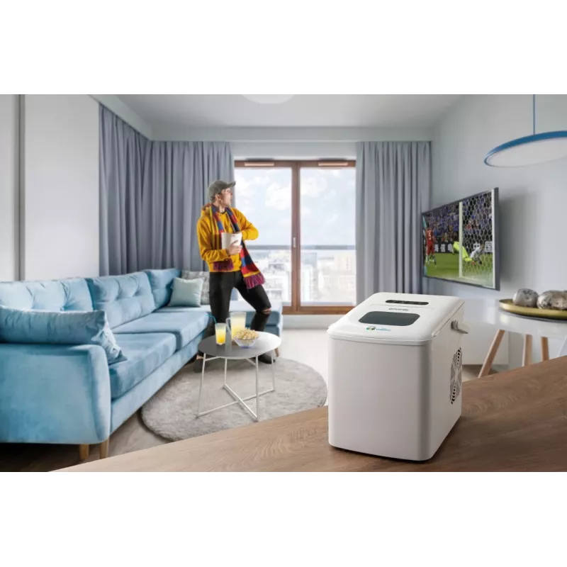 Gorenje IMD1200W ledo kubelių gaminimo aparatas Nešiojamas ledo kubelių gaminimo aparatas 12 kg/24h 120 W Balta