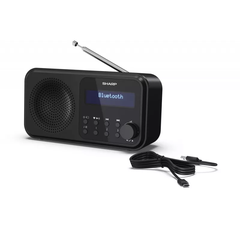 Sharp DR-P420(BK) Tokyo nešiojamasis skaitmeninis radijas