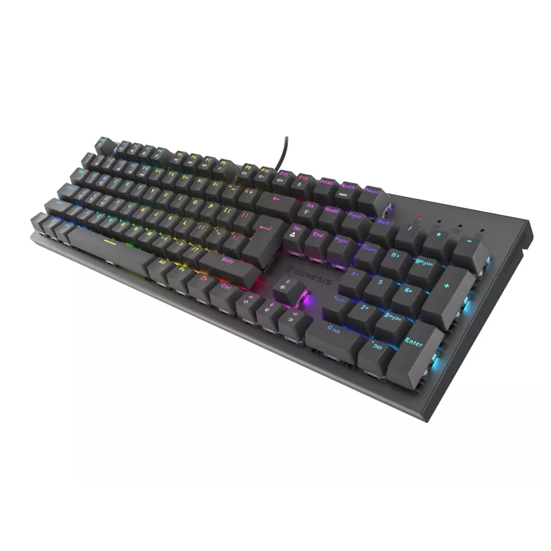 GENESIS Thor 303 klaviatūra Gaming USB QWERTY US International Black