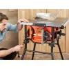 Stalo pjūklas Juoda & Decker BES720-QS — 1800 W, 25,4 cm diskas, 8,5 cm pjovimo gylis, pastatomas, stalo prailginimas