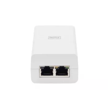 DIGITUS Gigabit Ethernet PoE+ įpurškiklis 802.3at, 30 W, mažas korpusas, baltas