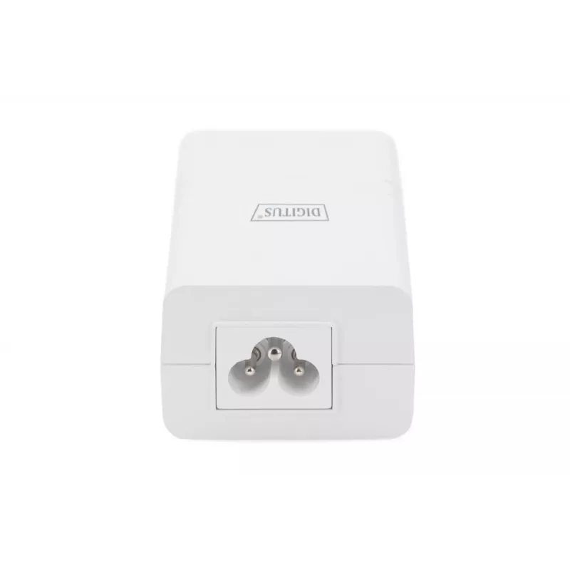 DIGITUS Gigabit Ethernet PoE+ įpurškiklis 802.3at, 30 W, mažas korpusas, baltas