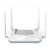 D-Link EAGLE PRO AI AX3200 išmanusis maršrutizatorius, Wi-Fi 6 (802.11ax), dviejų juostų (2,4 GHz / 5 GHz), Ethernet LAN, baltas, stalinis / ant stulpo