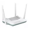 D-Link EAGLE PRO AI AX3200 išmanusis maršrutizatorius, Wi-Fi 6 (802.11ax), dviejų juostų (2,4 GHz / 5 GHz), Ethernet LAN, baltas, stalinis / ant stulpo