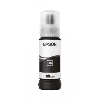 Epson 108 EcoTank rašalo buteliukas, juodas — Originalius 65 ml, skirtas EcoTank spausdintuvams
