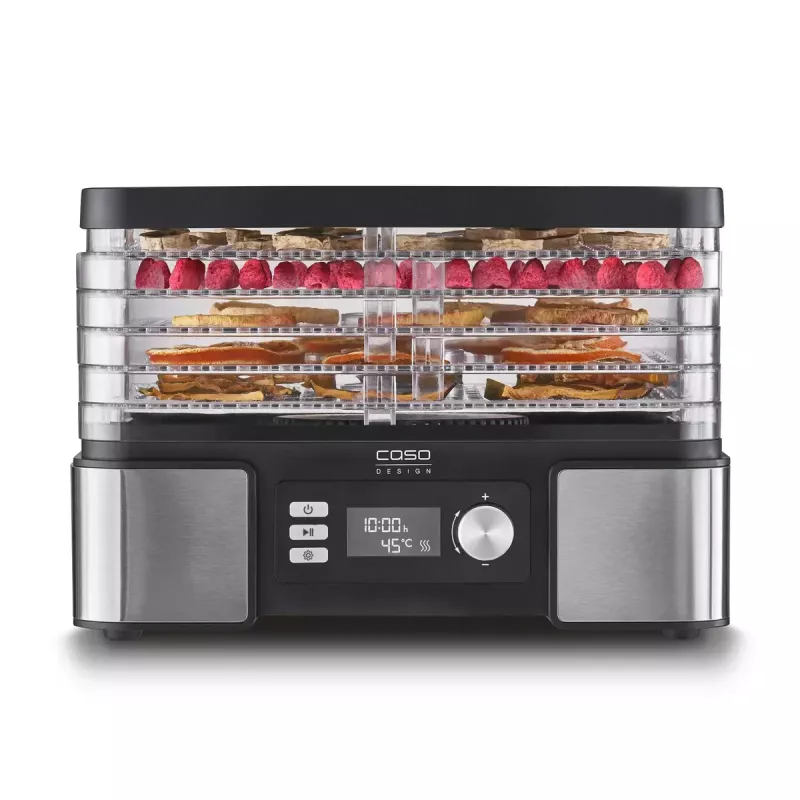 Maisto džiovyklė Caso DH 450 — 5 padėklai, galia 370–450 W