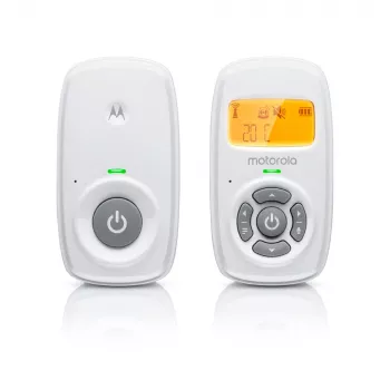 Motorola AM24 DECT bevielis kūdikio priežiūros įrenginys balta