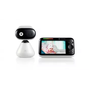 Vaizdo kūdikio monitorius Motorola PIP1500 su 5 colių ekranu, 480×272, 2,4 GHz FHSS, 300 m veikimo nuotolis, 2800 mAh baterija
