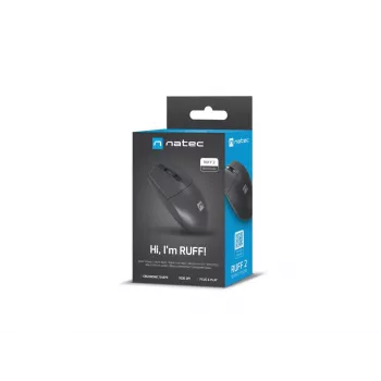 NATEC pelė USB Natec Ruff 2 1000 dpi optinė juoda