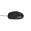 NATEC pelė USB Natec Ruff 2 1000 dpi optinė juoda