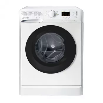 Indesit MTWSA 61294 WK EE skalbimo mašina priekinio įkrovimo 6 kg 1151 RPM Baltos