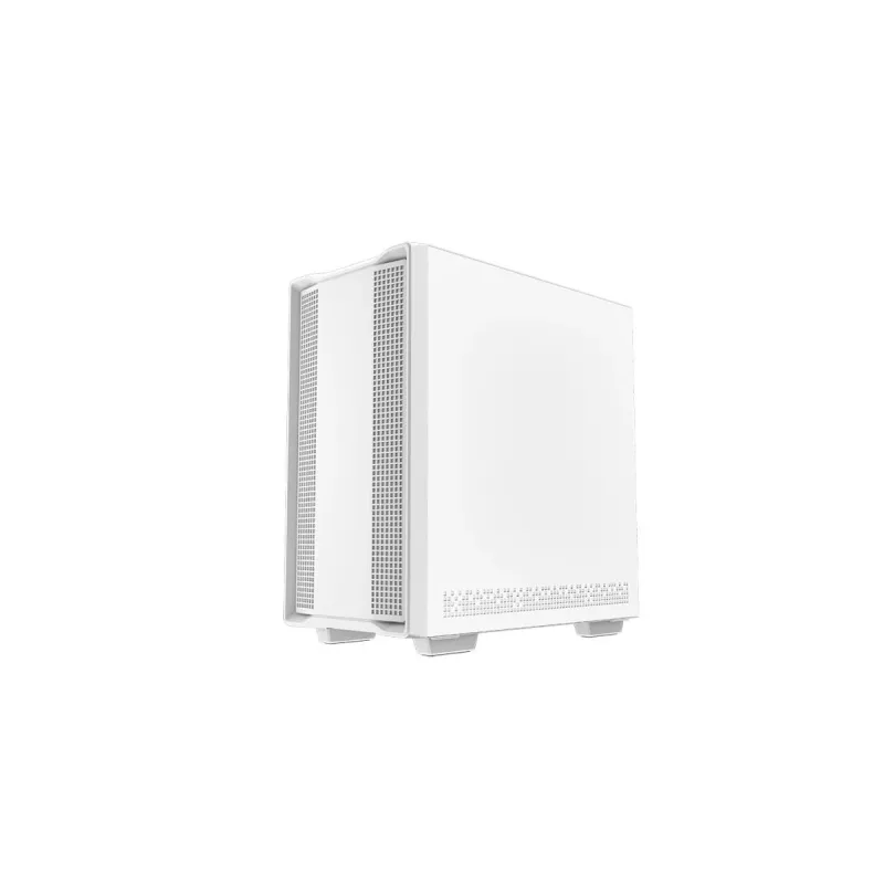 PC Case DeepCool CC360 WH ARGB Mini Tower White — Micro‑ATX/Mini‑ITX, grūdintas stiklas, 2x 3,5 colio + 3x 2,5 colio, 2x priekiniai 120 mm ventiliatoriai