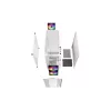 PC Case DeepCool CC360 WH ARGB Mini Tower White — Micro‑ATX/Mini‑ITX, grūdintas stiklas, 2x 3,5 colio + 3x 2,5 colio, 2x priekiniai 120 mm ventiliatoriai