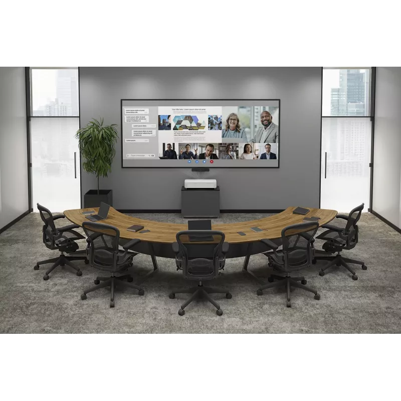 Epson EB-810E Ultra trumpo fokusavimo projektorius 5000 ANSI liumenų 3LCD 1080p (1920x1080) Baltas