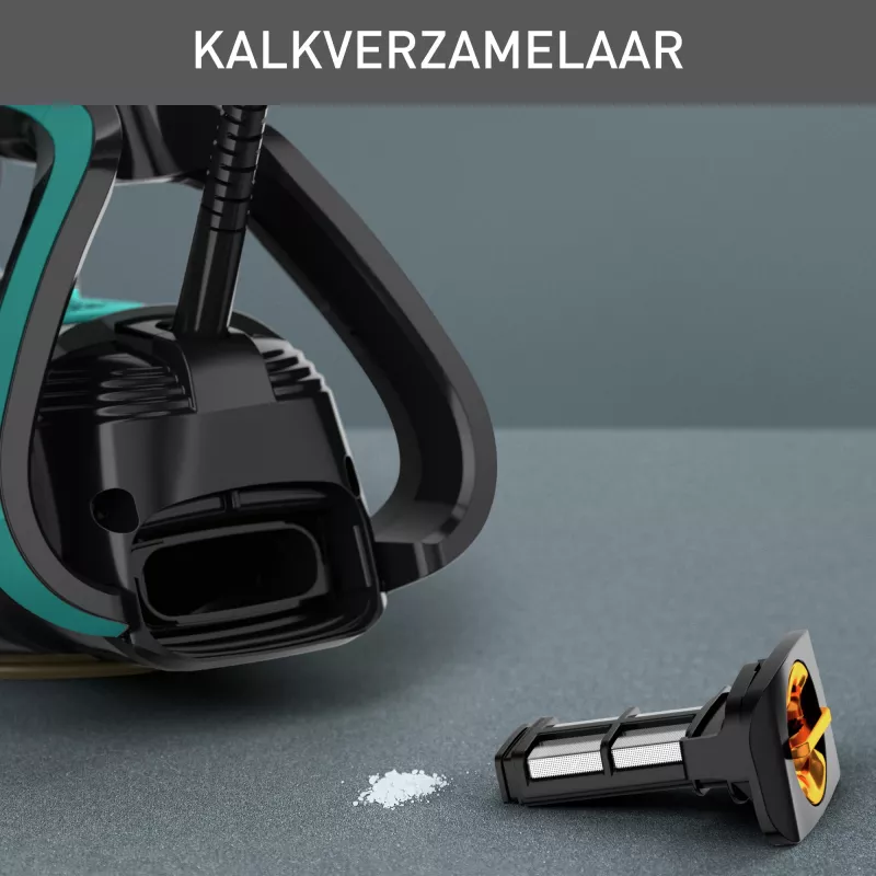 Tefal Puregliss FV8066 sausas ir garo lygintuvas Durilium AirGlide Autoclean padas 3000 W juoda, mėlyna