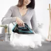 Tefal Puregliss FV8066 sausas ir garo lygintuvas Durilium AirGlide Autoclean padas 3000 W juoda, mėlyna