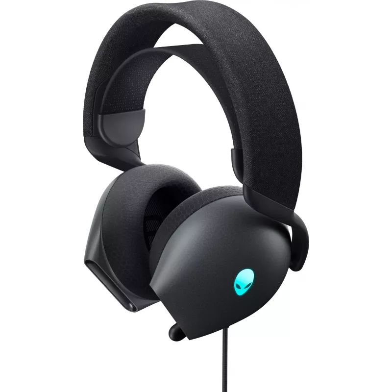 Ausinės Alienware AW520H, laidinės, lankeliu, žaidimams, pilkos spalvos