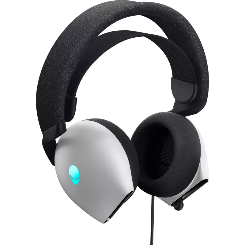 Ausinės Alienware AW520H, laidinės, galvos lankas, žaidimams, baltos