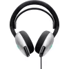 Ausinės Alienware AW520H, laidinės, galvos lankas, žaidimams, baltos
