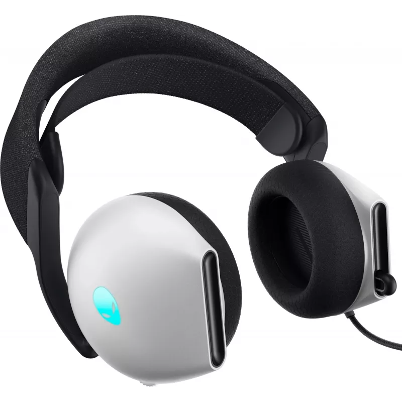 Ausinės Alienware AW520H, laidinės, galvos lankas, žaidimams, baltos