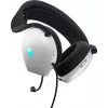 Ausinės Alienware AW520H, laidinės, galvos lankas, žaidimams, baltos