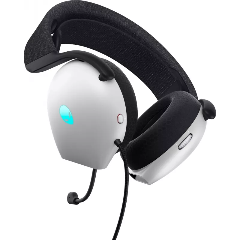 Ausinės Alienware AW520H, laidinės, galvos lankas, žaidimams, baltos