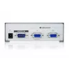 ATEN 2 prievadų VGA vaizdo skirstytuvas (350 MHz), VGA, 2x VGA, 1920 x 1440 pikseliai, sidabrinis, metalinis, 30 m