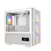 PC Case DeepCool CH560 DIGITAL WH Midi Tower — White, EATX/ATX, tempered glass, RGB fans, USB-C