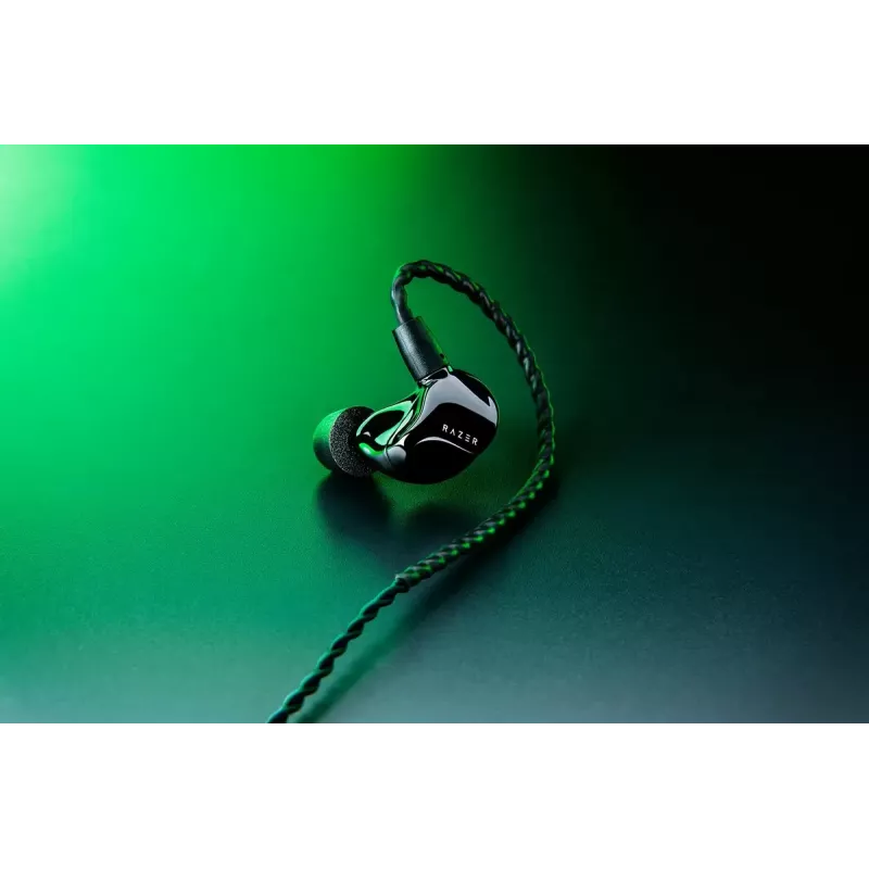 Razer Moray laidinės į ausis įdedamos ausinės, juodos
