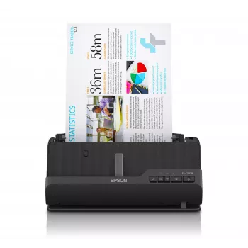 Epson ES-C320W ADF + lakštų skaitytuvas 600 x 600 DPI A4 Juoda